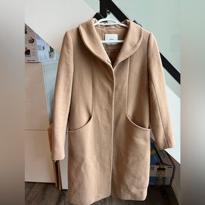 Aritzia Wilfred cocoon pea coat. Cashmere & wool